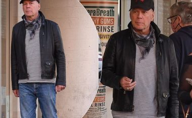 Bruce Willis injoron udhëzimet e qeverisë rreth COVID-19, fotografohet pa maskë në një shëtitje në Los Angeles