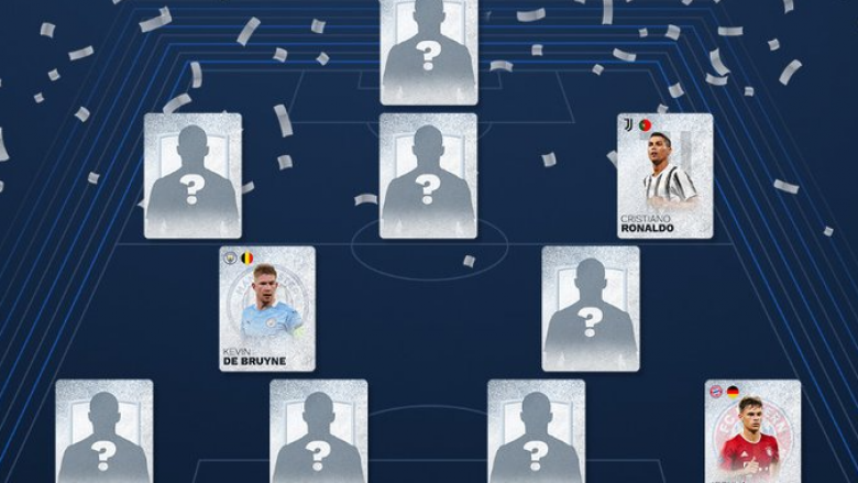 UEFA publikon formacionin me lojtarët më të mirë për vitin 2020
