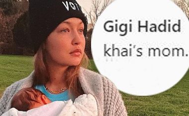 Gigi Hadid më në fund zbulon emrin e vajzës katër muaj pasi e solli atë në jetë