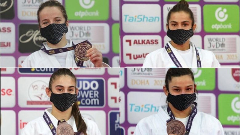 Distria Krasniqi bindshëm e para në botë dhe renditjen Olimpike, Loriana Kuka ngritet për shtatë pozita