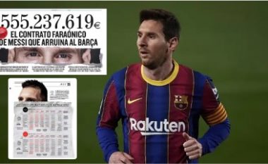 Lionel Messi do të marrë masa ligjore kundër gazetës që zbuloi detajet e kontratës së tij marramendëse