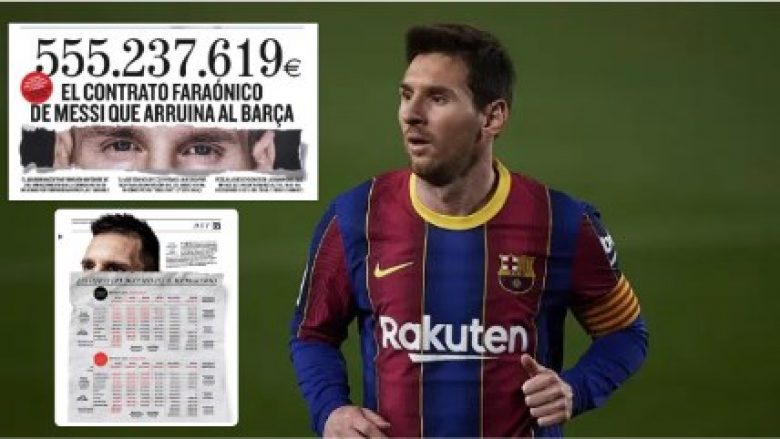 Lionel Messi do të marrë masa ligjore kundër gazetës që zbuloi detajet e kontratës së tij marramendëse