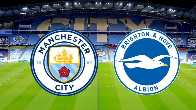 Man City synon fitoren e radhës në ndeshje ndaj Brightonit, formacionet zyrtare