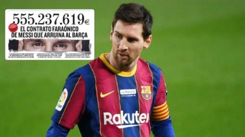 “Falimentimi i Barcelonës”, kontrata marramendëse e Messit ka vlerë prej 555 milionë eurosh