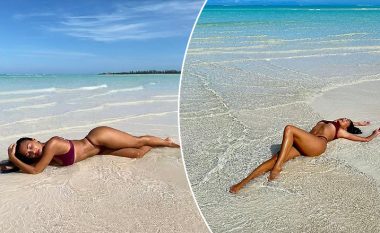 Nicole Scherzinger vazhdon të sjellë të tjera poza provokuese në bikini nga pushimet me të dashurin