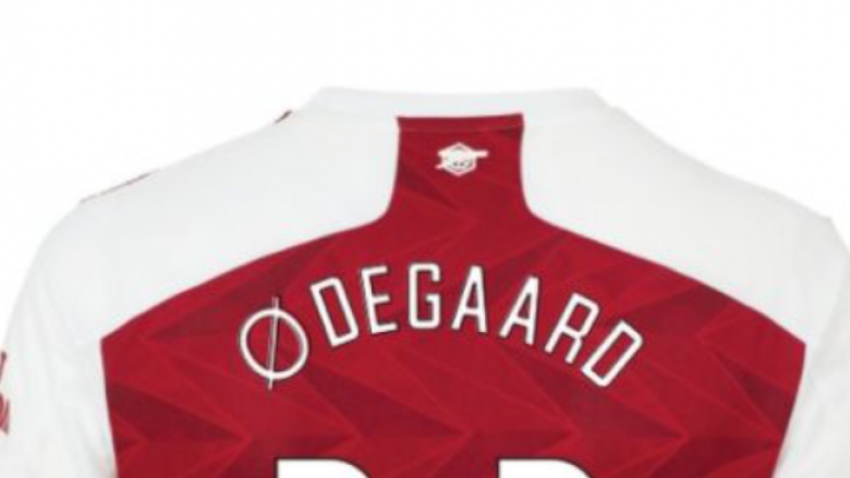 Zbulohet gabimisht numri i fanellës së Odegaardit te Arsenali – ka filluar edhe shitja e saj