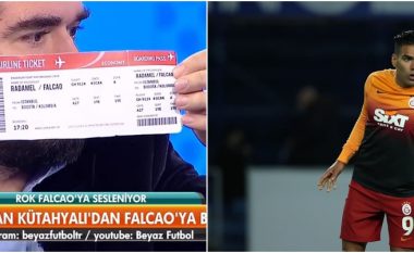 Falcao i padëshiruar nga tifozët e Galatasarayt, i blejnë biletën e avionit për tu larguar nga klubi