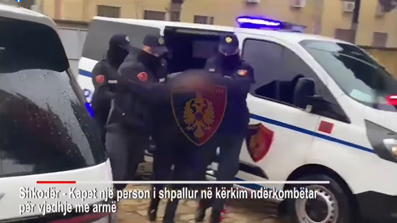 Vodhi me armë në Itali, policia arreston 23-vjeçarin shqiptar në Shkodër
