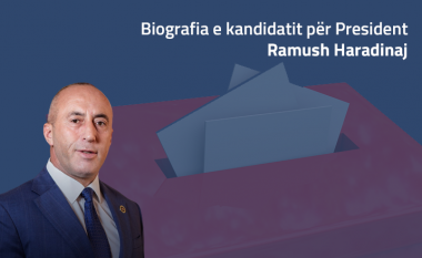 Ramush Haradinaj- Kandidat i Aleancës për Ardhmërinë e Kosovës për president