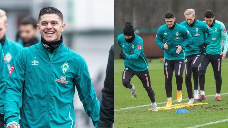 Milot Rashica rikthehet në stërvitje te Werder Bremeni