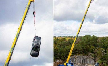 Pse Volvo hodhi dhjetë vetura të reja nga një lartësi prej 30 metrash?
