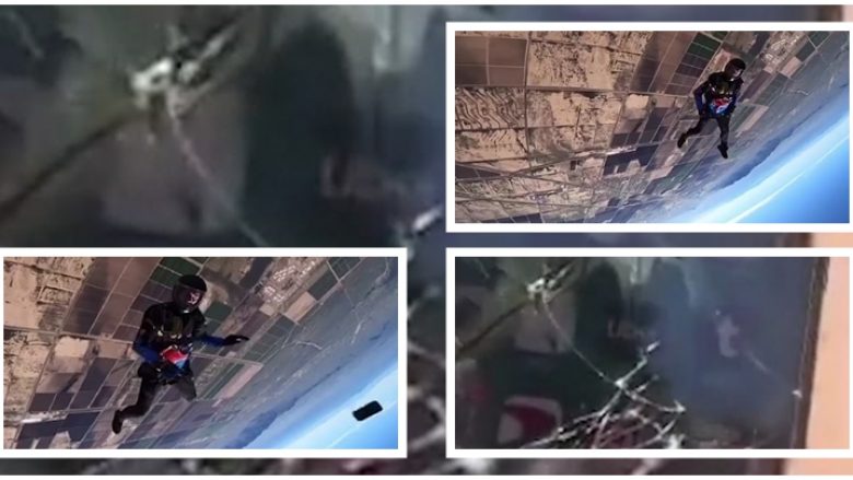 Hidhet me parashutë nga 4 mijë metra lartësi, iPhone i bie nga xhepi – mrekullisht ende i punonte kur e gjeti në tokë