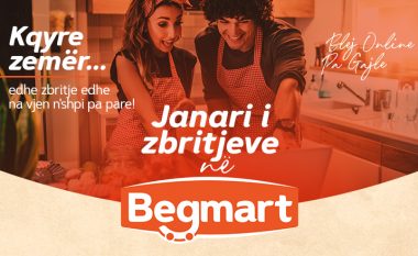 Janari i nxehtë në Begmart.com me zbritjet e pabesueshme në artikujt ushqimor – mos pritni në rend, ju vjen porosia në vend! 