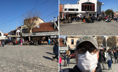 Shefi i UNICEF-it: Duket sikur jam i vetmi me maskë në Prizren – Kosovë, Covid-19 ende nuk ka mbaruar