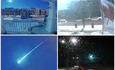 “Topi i zjarrtë” mbi Kanadanë, drita e pazakontë në qiell çuditi qytetarët – u konstatua se bëhet fjalë për meteor