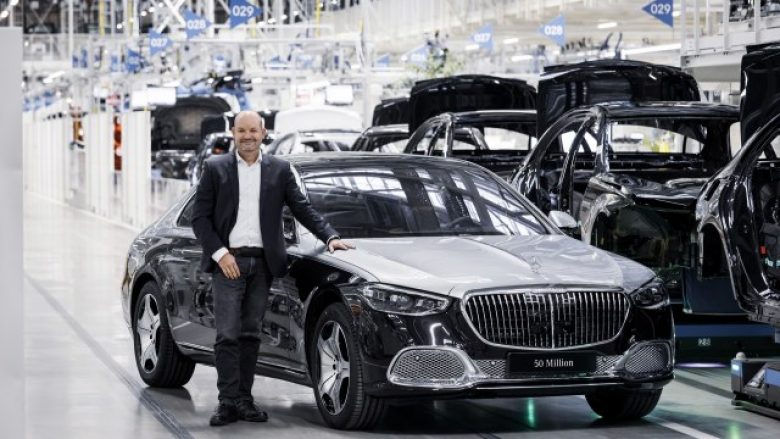 Një veturë e veçantë shënon numrin 50 milionë vetura të prodhuara nga Mercedes