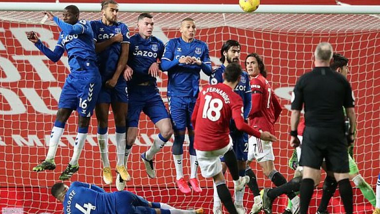 Gjashtë gola në “Old Trafford”, Manchester United dhe Everton nuk nxjerrin fitues