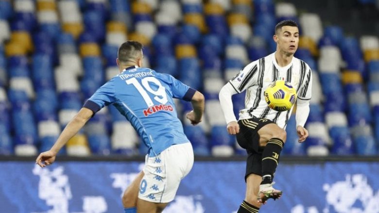 Notat e lojtarëve Napoli 1-0 Juventus: Rrahmani solid, Meret lojtar i ndeshjes