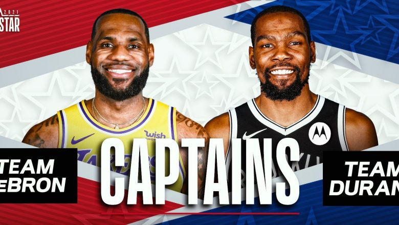 James dhe Durant kapitenët e skuadrave, publikohen pesëshet startuese në ‘NBA All-Star’
