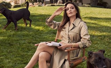 Angelina Jolie flet për rritjen e fëmijëve, ndërsa pozon për revistën britanike “Vogue”