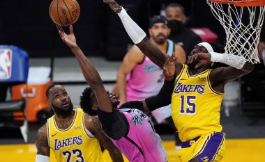 Lakers pësojnë humbjen e dytë radhazi, mposhtën nga Miami Heat