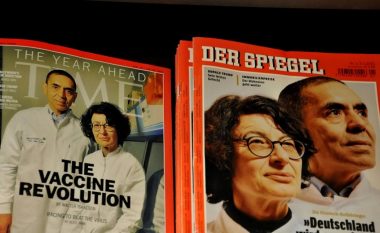 Zbuluan vaksinën kundër COVID-19, themeluesit e BioNTech marrin një nga nderimet më të larta të Gjermanisë