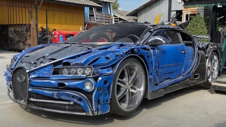 Bugatti Chiron i bërë nga “mbeturinat”