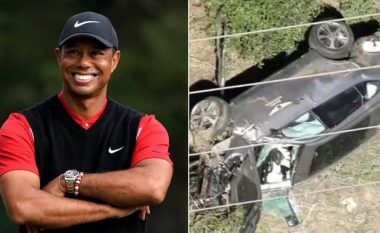 Tiger Woods dërgohet më urgjencë në spital pas aksidentit të tmerrshëm me makinë