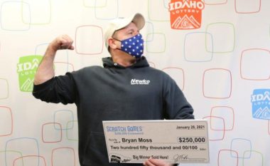 Amerikani fiton në lotari për të gjashtën herë