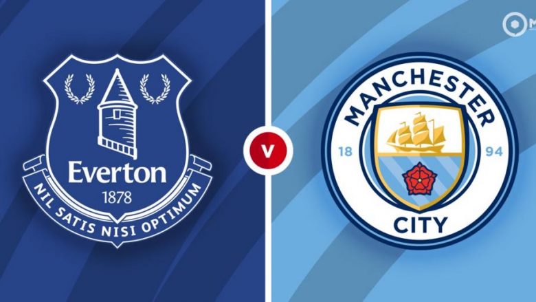 Everton do të tentojë ta ndal Manchester City, formacionet zyrtare