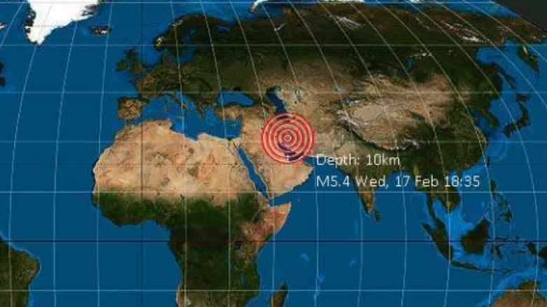 Një tërmet i fuqishëm godet Iranin, të paktën 40 të lënduar