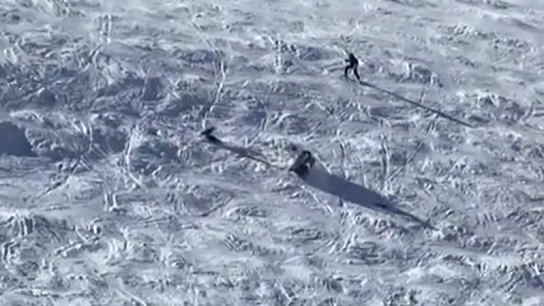 Aksident në Brezovicë, një person rrotullohet me motor të borës në pistën e skijimit