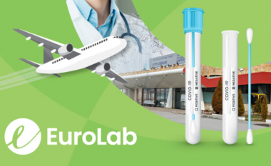 Laboratori EuroLab me teste PCR super të sakta, të shpejta e të lira në aeroportin e Prishtinës