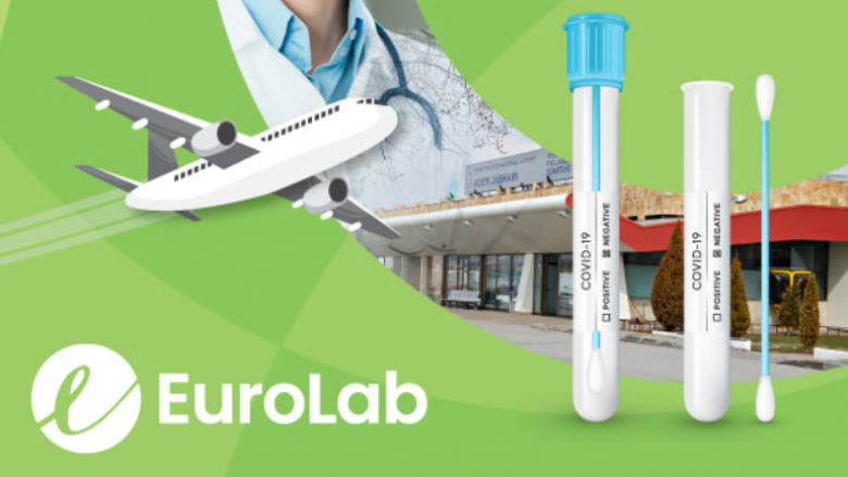 Laboratori EuroLab me teste PCR super të sakta, të shpejta e të lira në aeroportin e Prishtinës