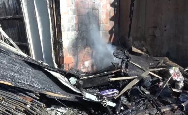 Përfshihet nga zjarri një shtëpi në Prishtinë, nuk ka të lënduar