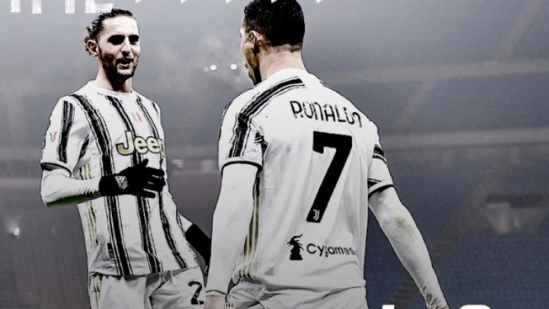 Kupa e Italisë: Juventusi përmbysë Interin në pjesën e parë fal golave të Ronaldos