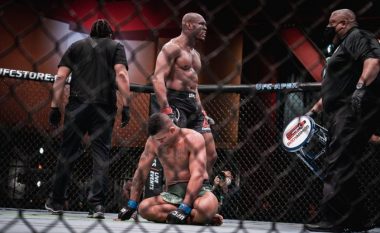Kamaru Usman mbron titullin në UFC, mposht me nokaut Gilbert Burns