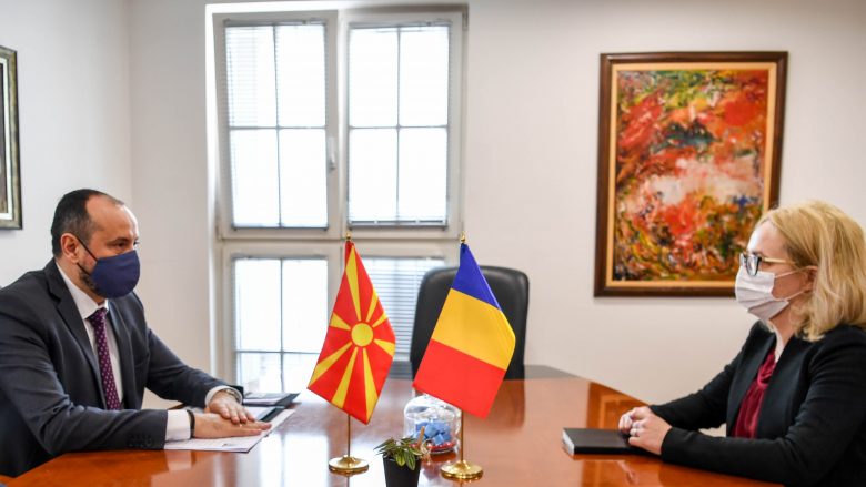 Bytyqi-Aksinte: Rumania mbështet plotësisht Maqedoninë e Veriut në procesin e eurointegrimit