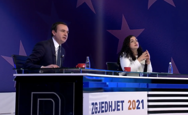 Albin Kurti shpreson që Vjosa Osmanit do t’ia sigurojë votat për presidente nga pakicat jo serbe dhe partitë tjera