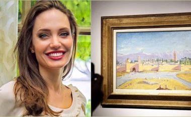 Jolie nxjerr në shitje pikturën e Winston Churchill, ku është vizatuar një xhami në Marok