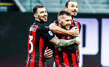 Notat e lojtarëve: Milan 4-0 Crotone, vlerësim i lartë për Ibra dhe Rebic