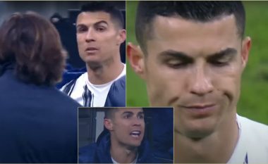 Reagimi i Ronaldos në momentin e zëvendësimit dhe sqarimi i Pirlos