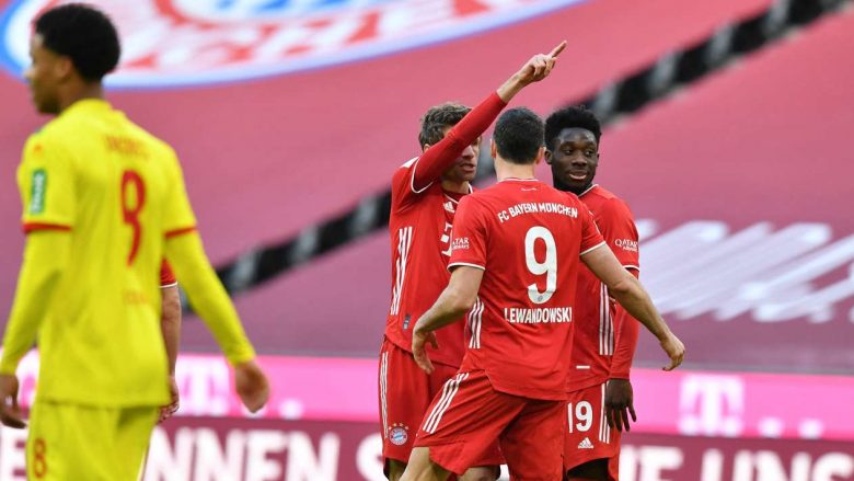 Bayern Munich kthehet te fitorja në kampionat, mposht Kolnin e Rexhbeçajt