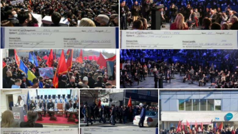 Komuna e Prishtinës gjobit partitë politike për shkeljen e masave anti-COVID