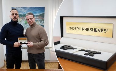 Gold AG nderohet me titullin “Nderi i Preshevës”, kryetari i komunës i dhuron Çelësin e Qytetit