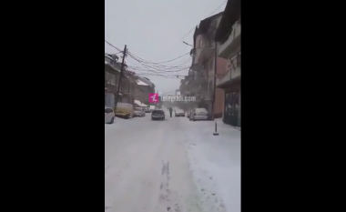 Vështirësi në qarkullim në rrugët e Prishtinës