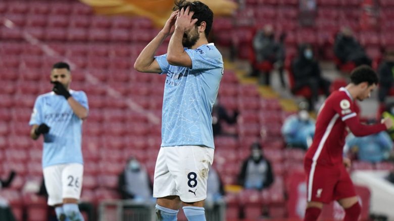 Pjesa e parë: Liverpool 0-0 City, spikat huqja e penalltisë nga Gundogan