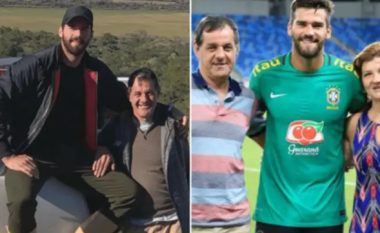 Babai i portierit Alisson Becker vdes tragjikisht në një liqen në Brazil
