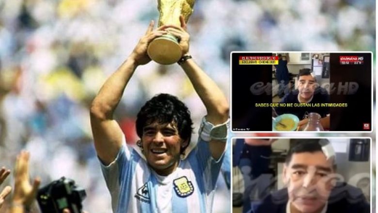 ‘Videoja e fundit’ e Diego Maradonas para vdekjes së tij