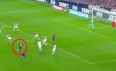 Messi shënon një supergol nga distanca ndaj Alavesit